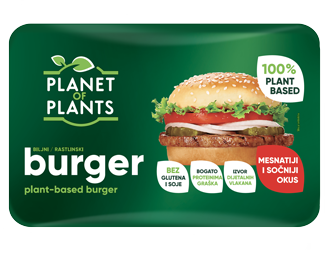 planet of plants burger izdelka